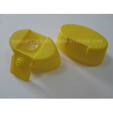 Tampa de parafuso de plástico oval com válvula de silicone em forma de cruz (PPC-PSVC-012)